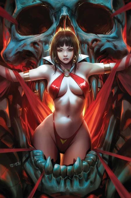 DYNAMITE Entertainment Comic Books > Incentives VAMPIRELLA #12 CVR K INC 1:15 DERRICK CHEW VIRGIN VAR 72513035358012111 0126DE0735