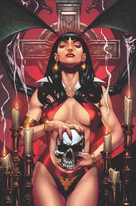 DYNAMITE Entertainment Comic Books > Incentives VAMPIRELLA (2025) #6 CVR M INC 1:20 JAY ANACLETO VIRGIN VAR 72513035358006131 0925DE8101