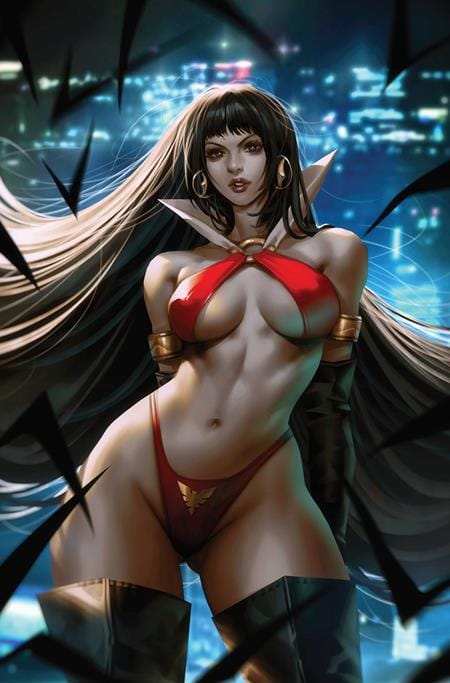 DYNAMITE Entertainment Comic Books > Incentives VAMPIRELLA (2026) #8 CVR K INC 1:15 DERRICK CHEW VIRGIN VAR (Release Date: 11/18/2026) 72513036440108111 0926DE0813