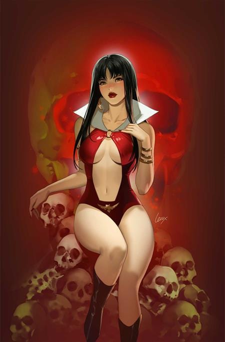 DYNAMITE Entertainment Comic Books > Incentives VAMPIRELLA ARMAGEDDON #3 CVR K INC 1:20 LESLEY LEIRIX LI VIRGIN VAR 72513035713703111 0725DE1362