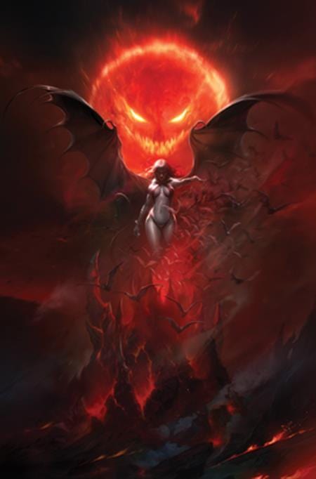 DYNAMITE Entertainment Comic Books > Incentives VAMPIRELLA ARMAGEDDON #5 CVR I INC 1:15 FRANCESCO MATTINA VIRGIN VAR 72513035713705091 0925DE0714