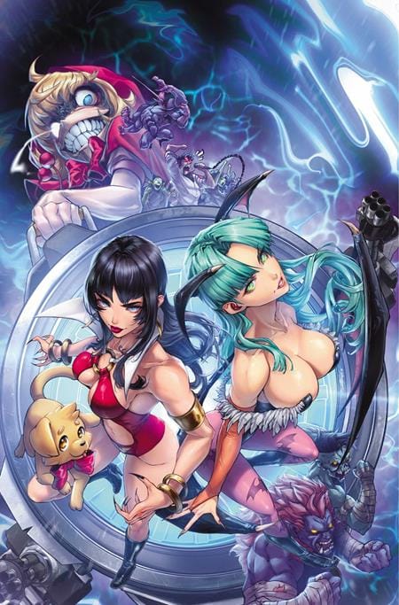 DYNAMITE Entertainment Comic Books > Incentives VAMPIRELLA VS DARKSTALKERS SPECIAL #1 (ONE SHOT) CVR N INC 1:25 DRAX VIRGIN VAR (Release Date: 10/07/2026) 72513036807201141 0826DE0903