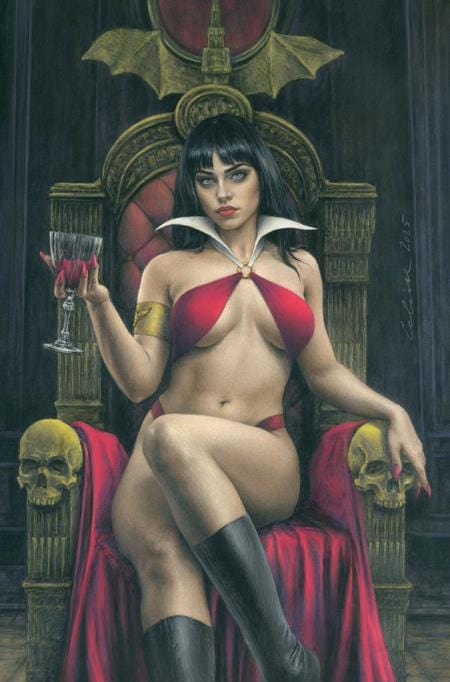 DYNAMITE Entertainment Comic Books > Incentives VAMPIRELLA WINTER SPECIAL 2026 #1 (ONE SHOT) CVR G INC 1:10 CELINA VIRGIN VAR 72513036256801071 1125DE0680