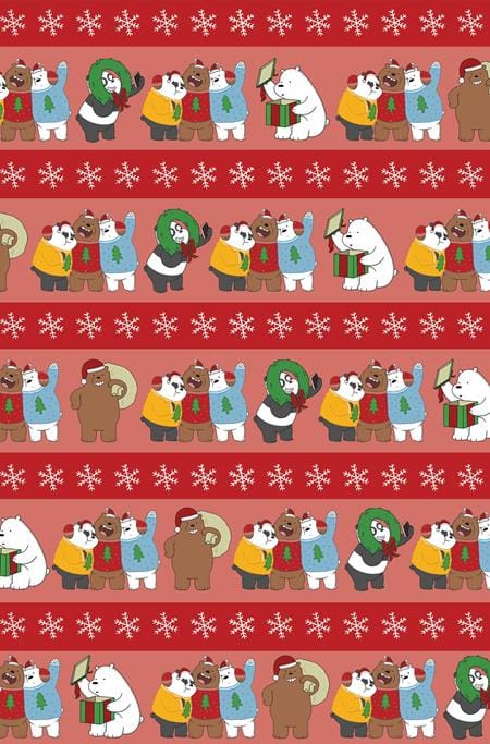 DYNAMITE Entertainment Comic Books > Incentives WE BARE BEARS CHRISTMAS SPECIAL #1 (ONE SHOT) CVR H INC 1:10 WRAPPING PAPER VIRGIN VAR (Release Date: 12/16/2026) 72513036863801081 1026DE0839