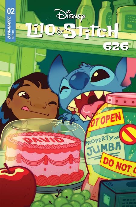 DYNAMITE Entertainment Comic Books LILO AND STITCH 626 #2 CVR A PAULINA GANUCHEAU VAR 72513036483802011 0426DE0655