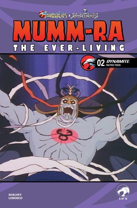 DYNAMITE Entertainment Comic Books MUMM RA THE EVER LIVING #2 CVR E ANIMATION ART VAR 72513036403602051 0326DE0642