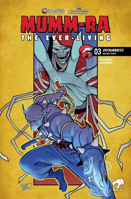 DYNAMITE Entertainment Comic Books MUMM RA THE EVER LIVING #3 CVR D ERICA DURSO VAR 72513036403603041 0426DE0668