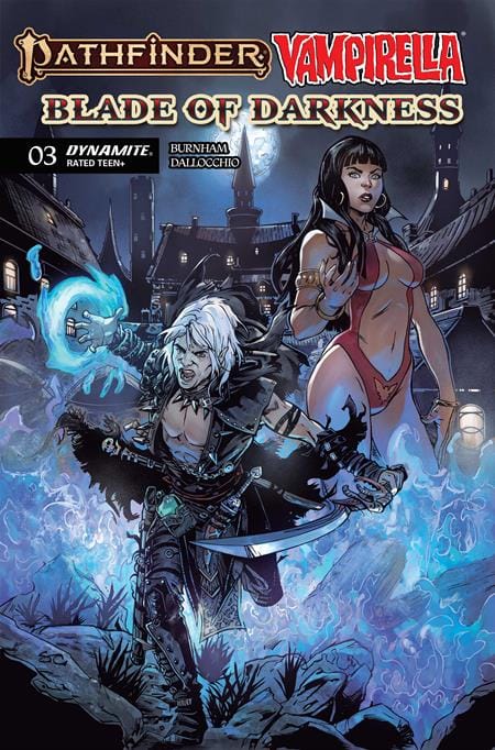 DYNAMITE Entertainment Comic Books PATHFINDER VAMPIRELLA BLADE OF DARKNESS #3 CVR A STEVEN CUMMINGS (Release Date: 12/23/2026) 72513036738903011 1026DE0677