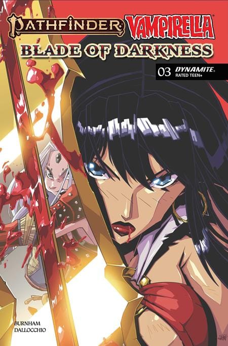 DYNAMITE Entertainment Comic Books PATHFINDER VAMPIRELLA BLADE OF DARKNESS #3 CVR B ANDREW HUERTA VAR (Release Date: 12/23/2026) 72513036738903021 1026DE0678