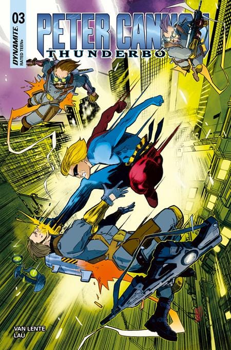 DYNAMITE Entertainment Comic Books PETER CANNON THUNDERBOLT #3 CVR B EMANUELE ERCOLANI VAR 72513036049603021 1125DE0562