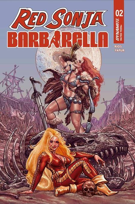 DYNAMITE Entertainment Comic Books RED SONJA BARBARELLA #2 CVR C DIEGO YAPUR VAR (Release Date: 12/02/2026) 72513036857702031 1026DE0688