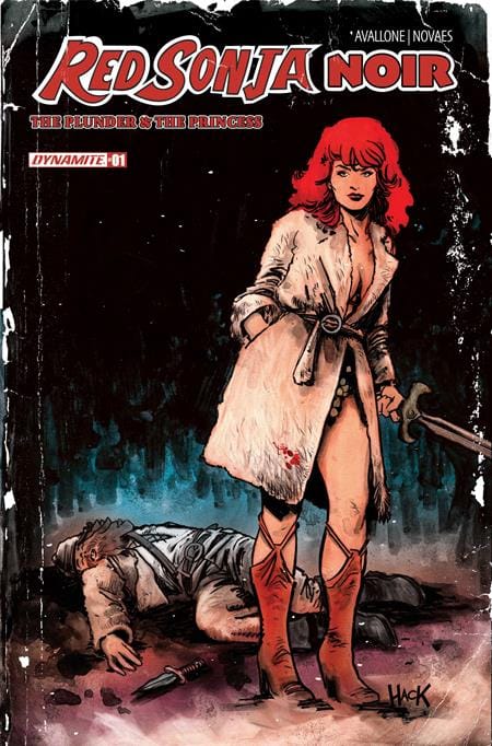 DYNAMITE Entertainment Comic Books RED SONJA NOIR THE PLUNDER AND THE PRINCESS #1 (ONE SHOT) CVR B ROBERT HACK VAR 72513036592701021 0526DE0776