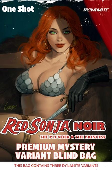 DYNAMITE Entertainment Comic Books RED SONJA NOIR THE PLUNDER AND THE PRINCESS #1 (ONE SHOT) CVR D PREMIUM MYSTERY BLIND BAG VAR 72513036592701041 0526DE0778