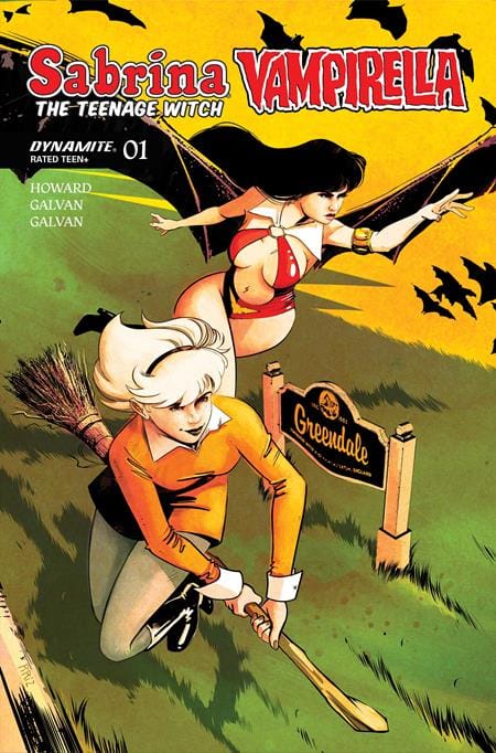DYNAMITE Entertainment Comic Books SABRINA THE TEENAGE WITCH VAMPIRELLA #1 CVR C SEBASTIAN PIRIZ VAR (Release Date: 12/02/2026) 72513036858401031 1026DE0730