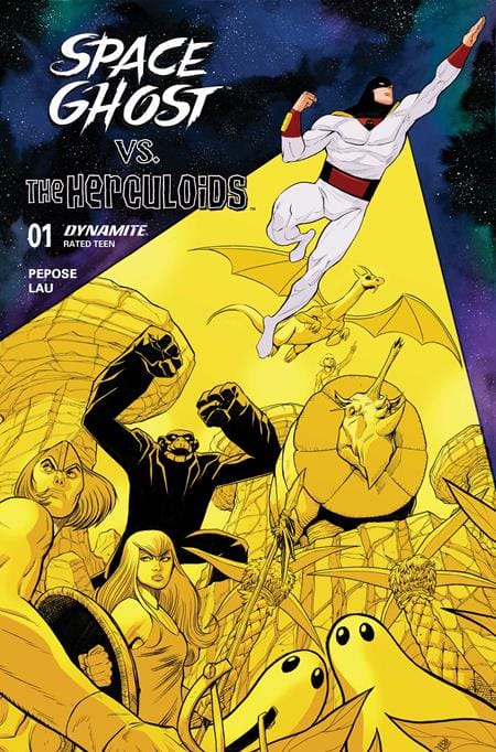 DYNAMITE Entertainment Comic Books SPACE GHOST VS THE HERCULOIDS #1 CVR B DREW MOSS VAR (Release Date: 09/16/2026) 72513036737201021 0726DE0837