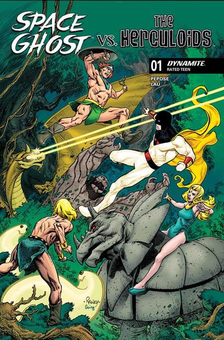 DYNAMITE Entertainment Comic Books SPACE GHOST VS THE HERCULOIDS #1 CVR E TOM RANEY VAR (Release Date: 09/16/2026) 72513036737201051 0726DE0840