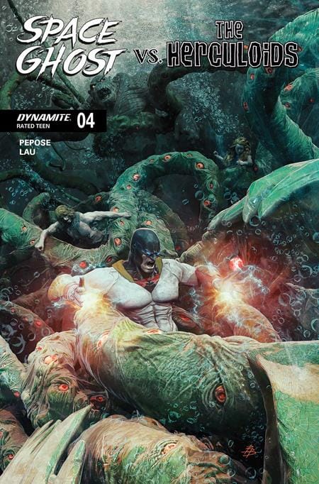 DYNAMITE Entertainment Comic Books SPACE GHOST VS THE HERCULOIDS #4 CVR D BJORN BARENDS VAR (Release Date: 12/16/2026) 72513036737204041 1026DE0748