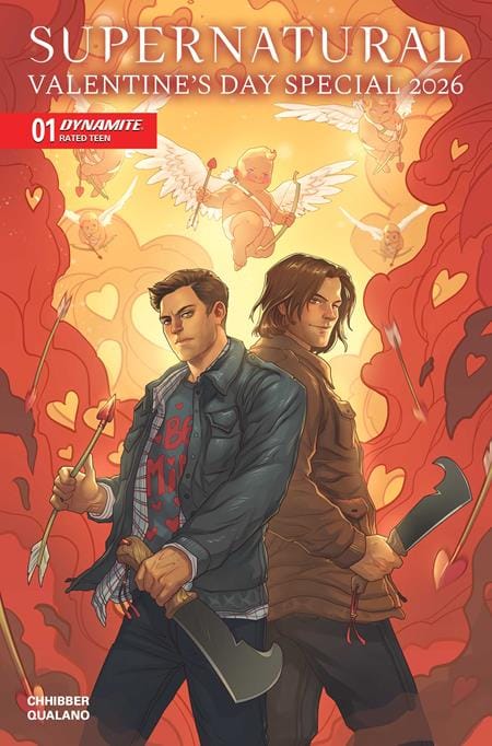 DYNAMITE Entertainment Comic Books SUPERNATURAL VALENTINES DAY SPECIAL 2026 #1 (ONE SHOT) CVR C MEGHAN HETRICK VAR 72513036287201031 1225DE0675