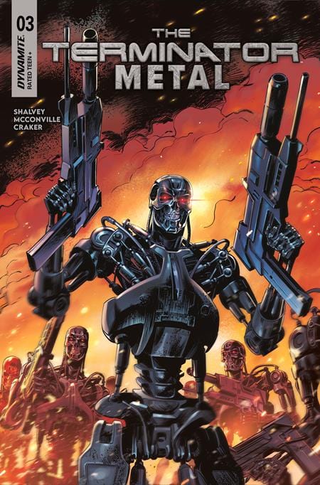 DYNAMITE Entertainment Comic Books TERMINATOR METAL #3 CVR D PAOLO ANTIGA VAR 72513035989603041 1025DE0658