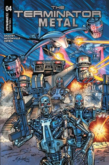 DYNAMITE Entertainment Comic Books TERMINATOR METAL #4 CVR B BOB LAYTON VAR 72513035989604021 1125DE0612