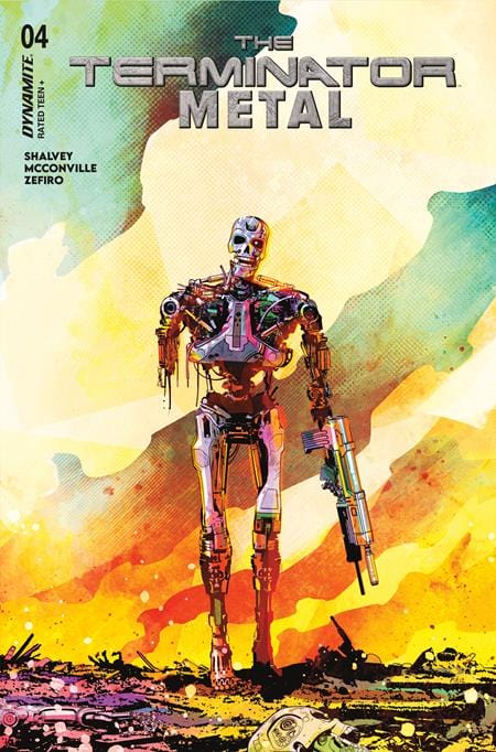 DYNAMITE Entertainment Comic Books TERMINATOR METAL #4 CVR C SEBASTIAN PIRIZ VAR 72513035989604031 1125DE0613