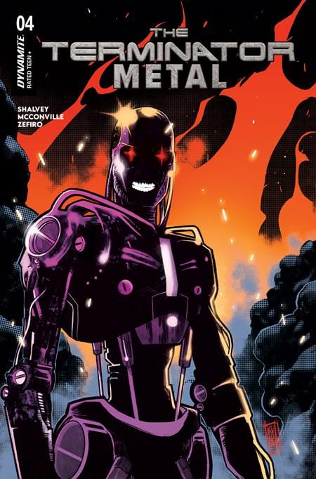 DYNAMITE Entertainment Comic Books TERMINATOR METAL #4 CVR D EMANUELE ERCOLANI VAR 72513035989604041 1125DE0614