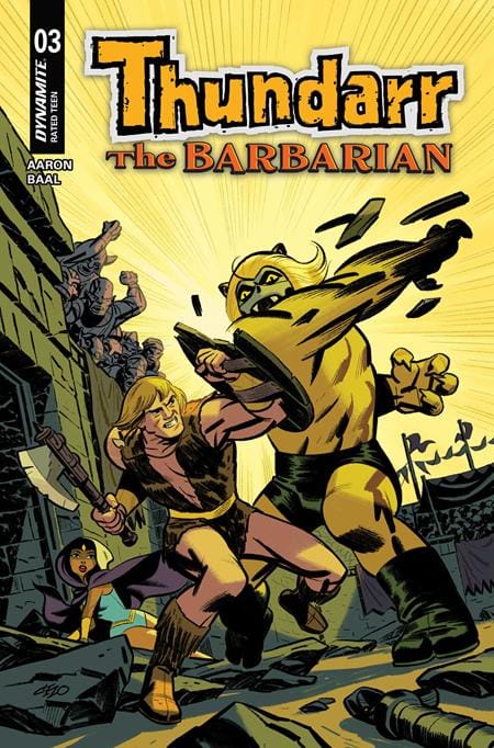 DYNAMITE Entertainment Comic Books THUNDARR THE BARBARIAN #3 CVR A MICHAEL CHO 72513036251303011 0126DE0678