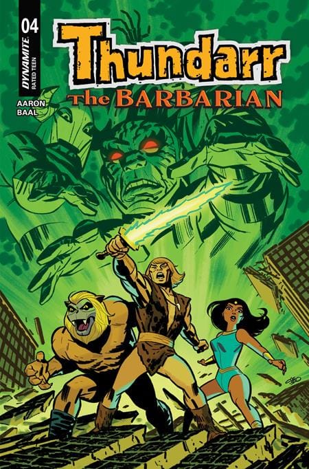 DYNAMITE Entertainment Comic Books THUNDARR THE BARBARIAN #4 CVR A MICHAEL CHO 72513036251304011 0226DE0716