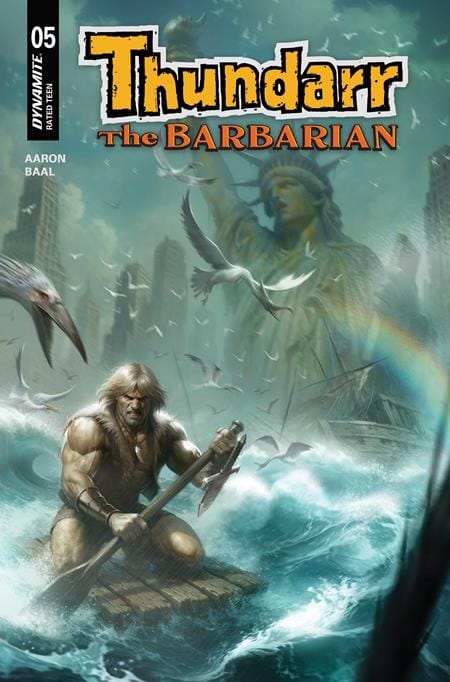 DYNAMITE Entertainment Comic Books THUNDARR THE BARBARIAN #5 CVR B FRANCESCO MATTINA VAR 72513036251305021 0326DE0701