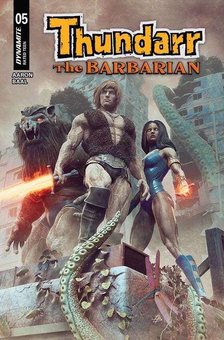 DYNAMITE Entertainment Comic Books THUNDARR THE BARBARIAN #5 CVR C BJORN BARENDS VAR 72513036251305031 0326DE0702