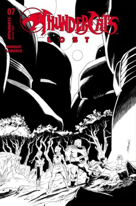 DYNAMITE Entertainment Comic Books THUNDERCATS LOST #7 CVR H INC 1:10 DECLAN SHALVEY LINE ART VAR 72513035357307081 0725DE1322