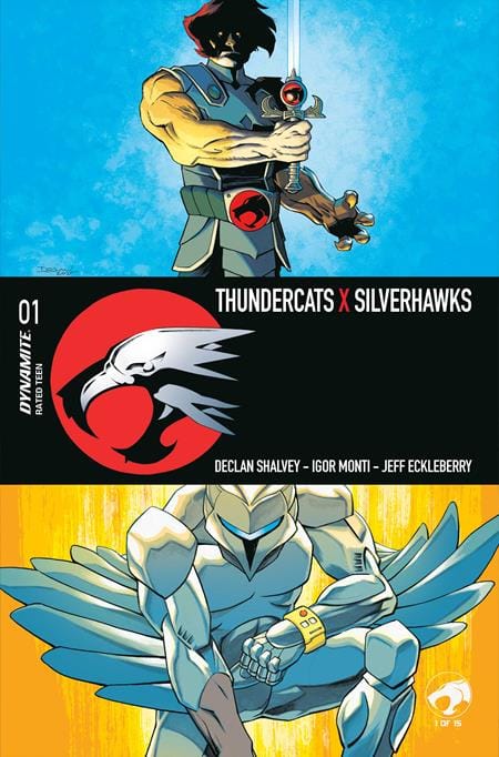 DYNAMITE Entertainment Comic Books THUNDERCATS X SILVERHAWKS #1 CVR A DECLAN SHALVEY 72513036404301011 0226DE0730