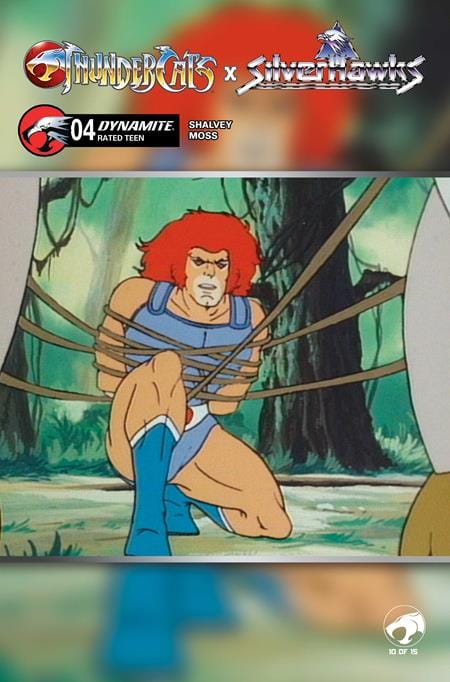 DYNAMITE Entertainment Comic Books THUNDERCATS X SILVERHAWKS #4 CVR E ANIMATION ART VAR 72513036404304051 0526DE0827