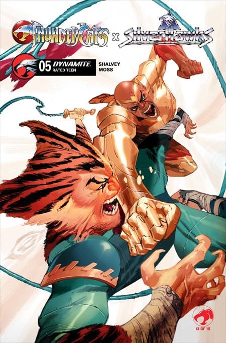 DYNAMITE Entertainment Comic Books THUNDERCATS X SILVERHAWKS #5 CVR C ERIC CANETE VAR (Release Date: 08/12/2026) 0626DE0787