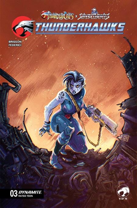 DYNAMITE Entertainment Comic Books THUNDERCATS X SILVERHAWKS THUNDERHAWKS #3 CVR D ALESSANDRO RANALDI VAR 72513036405003041 0426DE0746