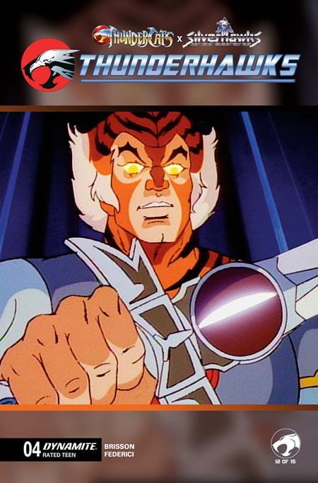 DYNAMITE Entertainment Comic Books THUNDERCATS X SILVERHAWKS THUNDERHAWKS #4 CVR E ANIMATION ART VAR 72513036405004051 0526DE0838