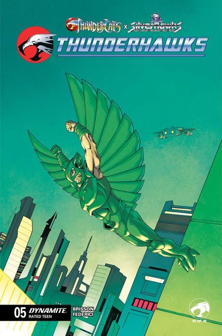 DYNAMITE Entertainment Comic Books THUNDERCATS X SILVERHAWKS THUNDERHAWKS #5 CVR B DECLAN SHALVEY VAR (Release Date: 08/26/2026) 0626DE0797