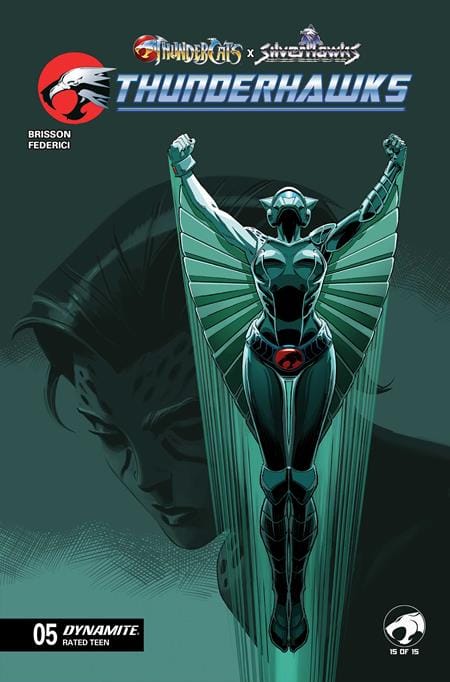 DYNAMITE Entertainment Comic Books THUNDERCATS X SILVERHAWKS THUNDERHAWKS #5 CVR C MARCO FAILLA VAR (Release Date: 08/26/2026) 0626DE0798
