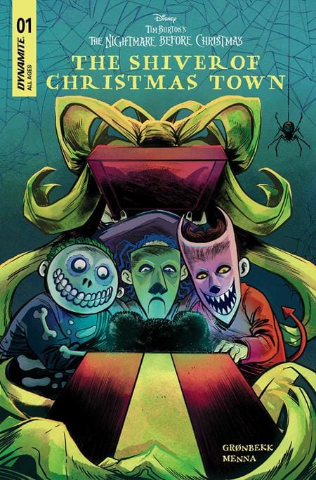 DYNAMITE Entertainment Comic Books TIM BURTONS THE NIGHTMARE BEFORE CHRISTMAS THE SHIVER OF CHRISTMAS TOWN #1 CVR B SOO LEE VAR 72513036048901021 1125DE0655