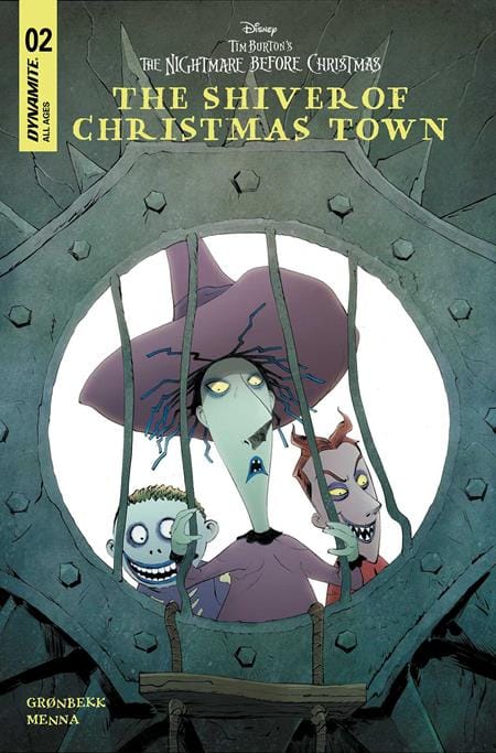 DYNAMITE Entertainment Comic Books TIM BURTONS THE NIGHTMARE BEFORE CHRISTMAS THE SHIVER OF CHRISTMAS TOWN #2 CVR A JAE LEE 72513036048902011 1225DE0725