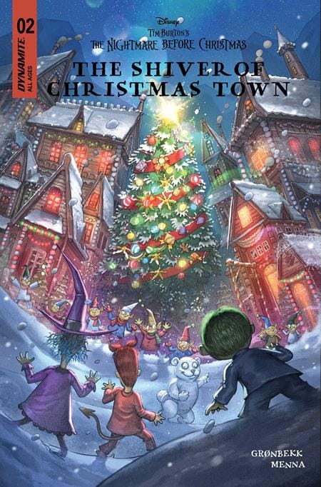DYNAMITE Entertainment Comic Books TIM BURTONS THE NIGHTMARE BEFORE CHRISTMAS THE SHIVER OF CHRISTMAS TOWN #2 CVR C ALAN QUAH VAR 72513036048902031 1225DE0727