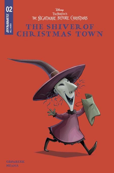 DYNAMITE Entertainment Comic Books TIM BURTONS THE NIGHTMARE BEFORE CHRISTMAS THE SHIVER OF CHRISTMAS TOWN #2 CVR D DISNEY LIBRARY VAR 72513036048902041 1225DE0728