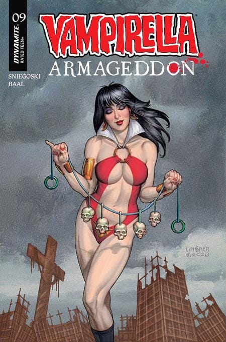 DYNAMITE Entertainment Comic Books VAMPIRELLA ARMAGEDDON #9 CVR C JOSEPH MICHAEL LINSNER VAR 72513035713709031 0126DE0739