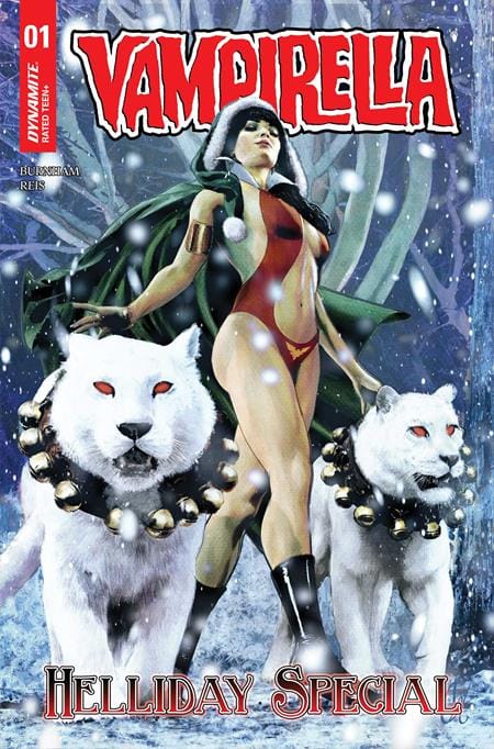 DYNAMITE Entertainment Comic Books VAMPIRELLA HELLIDAY SPECIAL 2026 #1 (ONE SHOT) CVR A CAT STAGGS (Release Date: 12/09/2026) 72513036865201011 1026DE0813