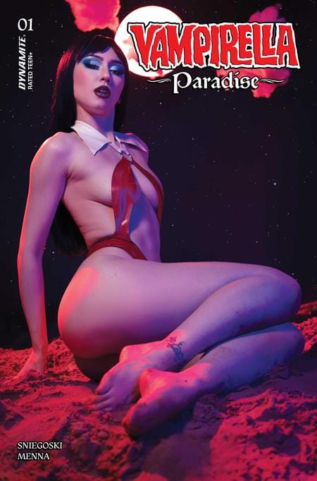 DYNAMITE Entertainment Comic Books VAMPIRELLA PARADISE #1 CVR D LAUREN DELOREAN COSPLAY VAR (Release Date: 11/18/2026) 72513036909301041 0926DE0818