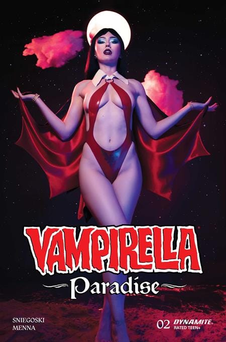 DYNAMITE Entertainment Comic Books VAMPIRELLA PARADISE #2 CVR D COSPLAY LAUREN DELOREAN VAR (Release Date: 12/16/2026) 72513036909302041 1026DE0825