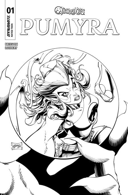 DYNAMITE Entertainment Comics > Incentives THUNDERCATS PUMYRA #1 CVR M INC 1:7 WILL ROBSON LINE ART FOC BONUS VAR 72513035990201131 0925DE8137