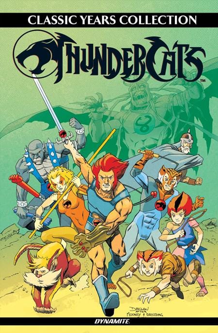 DYNAMITE Entertainment Graphic Novel THUNDERCATS CLASSIC YEARS COLLECTION OMNIBUS HC HOMAGE COVER SIGNED BY DECLAN SHALVEY 9781524128845 0226DE0727