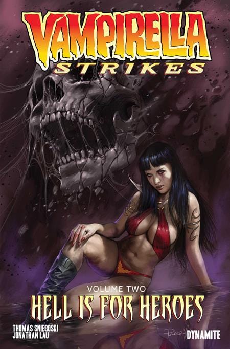 DYNAMITE Entertainment Graphic Novel VAMPIRELLA STRIKES TP VOL 02 HELL IS FOR HEROES 9781524128654 0326DE0753