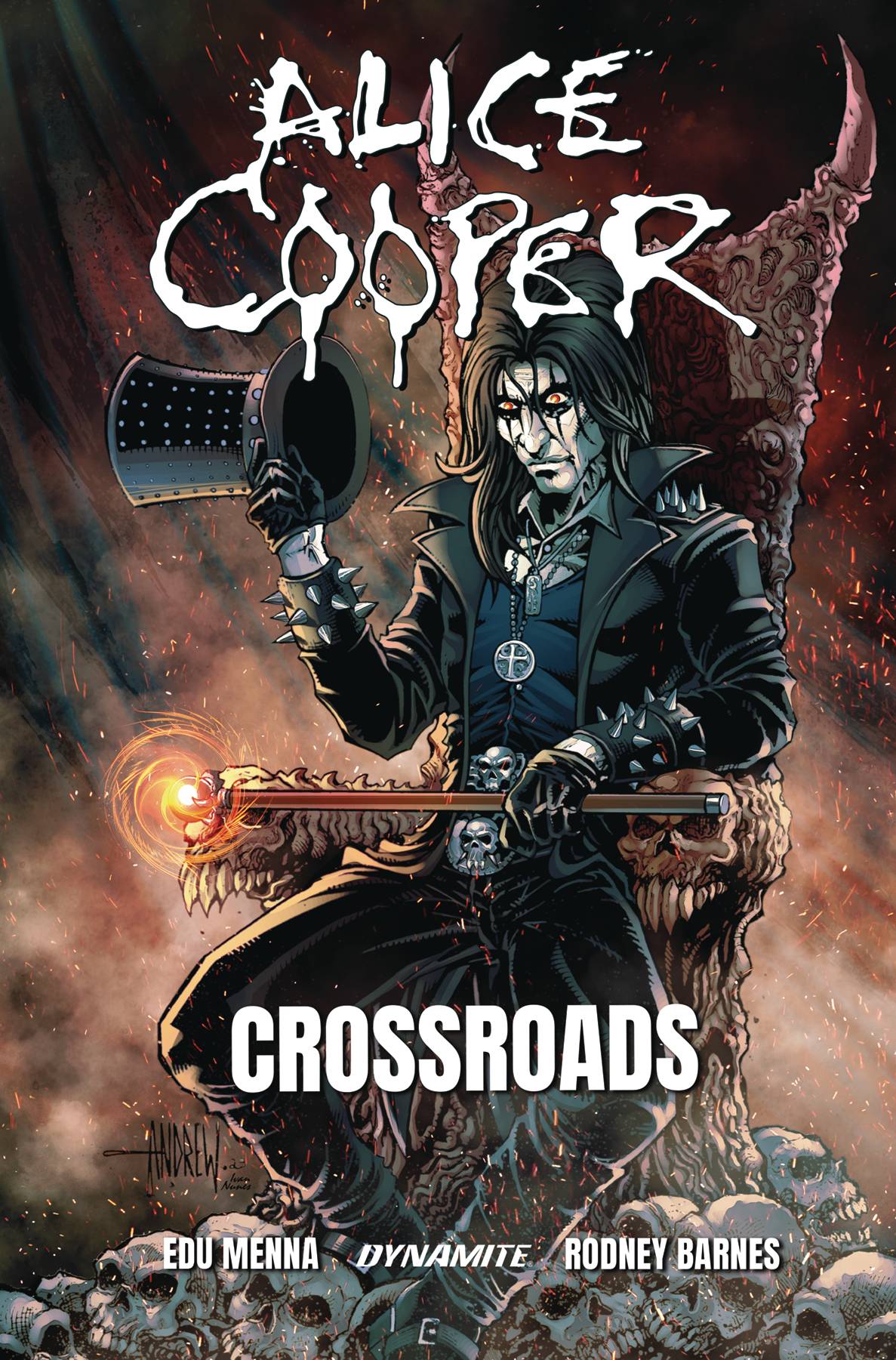 DYNAMITE Graphic Novel ALICE COOPER CROSSROADS TP 9781524124908 AUG240279